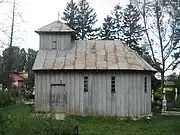 Wooden church in Zvoriștea