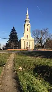 The Serbian Orthodox church in Sânpetru Mare