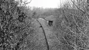 Photograph of Bishopsbourne station building