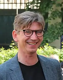 Jiří Strach smiling at camera