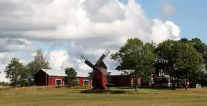 Windmill in Björsby.