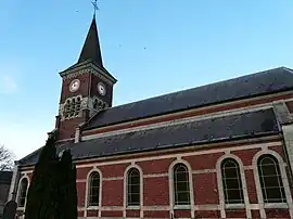 The church in Blécourt