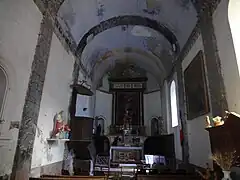 The interior of Our Lady of Blégiers