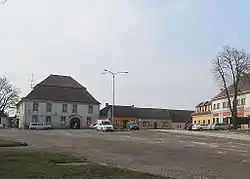 Centre of Blížkovice