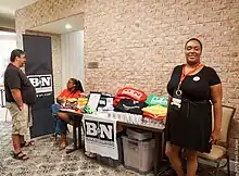 Black Nonbelievers table at AACon August 2017