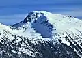 Decker Mountain from Whistler Mountain ski area