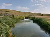 The Aqueduct that feeds Blackstrap Lake