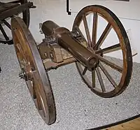 A 2.75 inch mountain Blakely rifle.