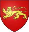 Lion passant guardant