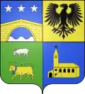 Coat of arms of Aincille