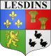 Coat of arms of Lesdins