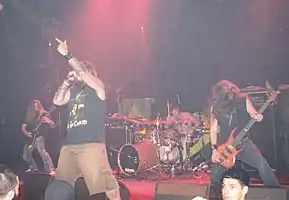 Bleed the Sky performing in 2008