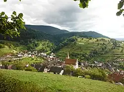 View over Reichental from the Fatima Chapel