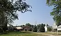 American Legion post 325, with F-105 on display, Adrian St.