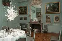 Blue Dining Room