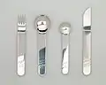 "Boca" stainless steel flatware (1976)