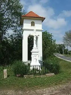 Northern bell tower in Bodrog