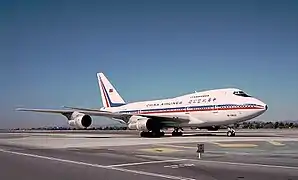 China Airlines Boeing 747SP.