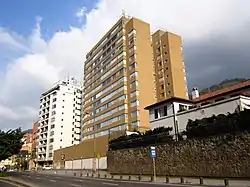 Buildings in Rosales along Carrera Séptima