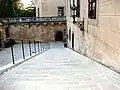 Equestrian staircase outside Bojnice Castle, Slovakia