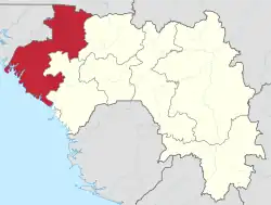 Boké Region in Guinea