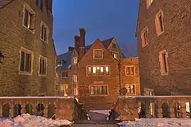 Boldt Hall and Tower (Language House), Cornell University, Ithaca, NY (1922–23), Day & Klauder, architects.