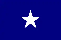 The "Bonnie Blue Flag"—an unofficial flag in 1861