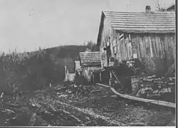 The Clinchfield Railroad station in Boonford