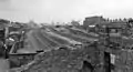 Bootle Oriel Road in 1962. The two extra tracks on the left are the goods lines from Bankfield.