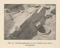 Photograph of a drain and basin