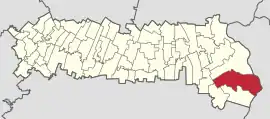 Location in Ialomița County