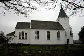 View of the village church