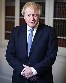 Portrait of Boris Johnson