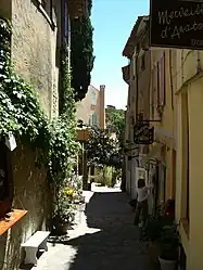 Street in Bormes-les-Mimosas