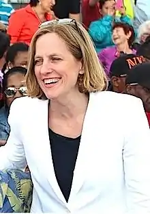 Melinda Katz, District Attorney of Queens.