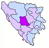 Approximation of the Lašva Valley