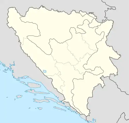 Trešnjeva Glava is located in Bosnia and Herzegovina