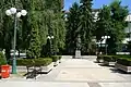 Botev monument and garden