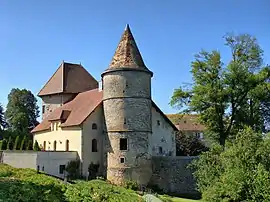 The chateau in Bouclans