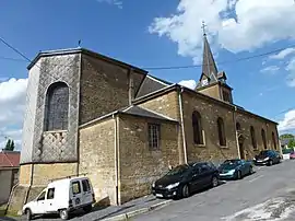 The church in Boulzicourt