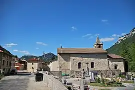 The church in Bouvante