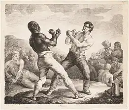 Boxing Match (1818), by Théodore Géricault, Metropolitan Museum of Art, New York.