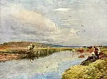 Boys Fishing by David Cox