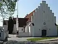 Entrance to the church