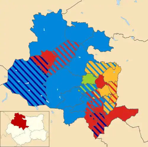 2004 results map