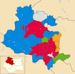 2021 results map