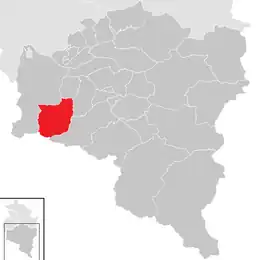 Location in the district