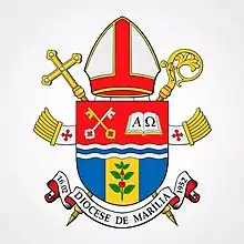 Coat of arms of the Diocese of Marília