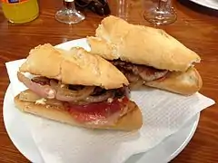 Bocadillo brascada