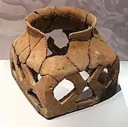 Clay brazier from Herrería (6th century BCE)